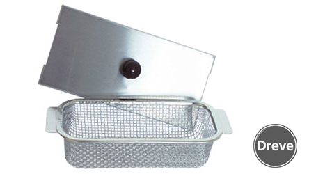 Insert basket and lid made of stainless steel 